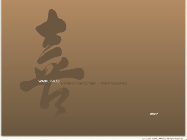 The Wabi website screenshot 1