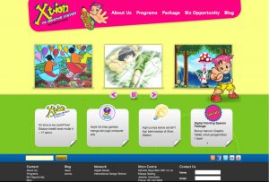 Xtion Station website screenshot 1