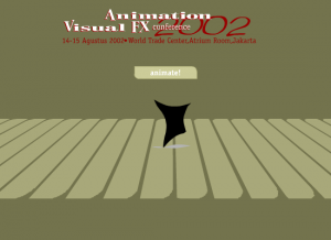 Animation & Visual Conference 2002 website screenshot 1