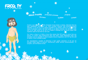 Frozzty website screenshot